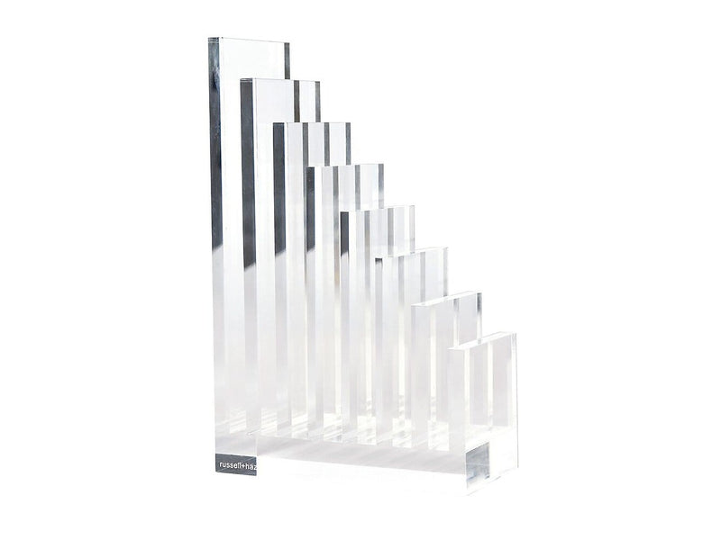 Russell+Hazel Acrylic Book Ends, 11"H, Clear (40807)