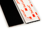 Scotch Extreme Fasteners, 1" x 3", Black, 2/Pack (RFD7091)