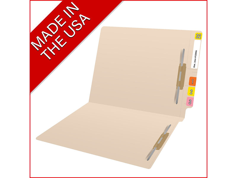 Medical Arts Press Classification Folder, Letter Size, Manila, 50/Box (S-01103-50-24)