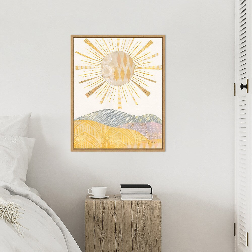 Amanti Art Boho Sunshine II by Courtney Prahl Framed Canvas Wall Art Print, 23" x 28" (A42675516538)