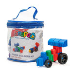 Snapo Jr. Building Blocks Beginner Builder's Kit, 60 Pieces/Set (SNP3260)