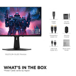ViewSonic 26.5" 240Hz LED Gaming Monitor, White (XG272-2K-OLED)