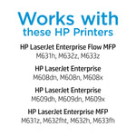HP 37X Black High Yield Toner Cartridge, Prints Up to 25,000 Pages (CF237X)