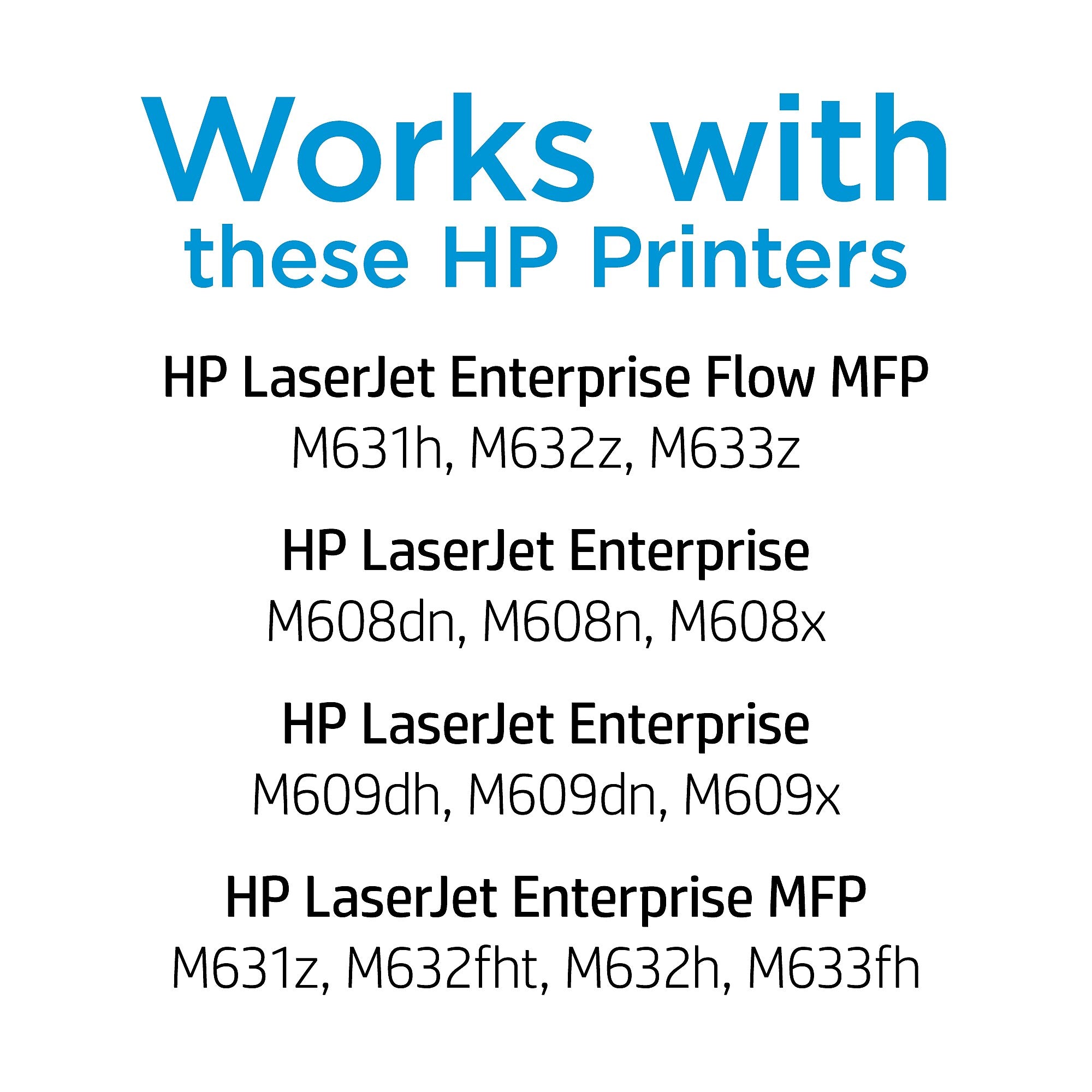 HP 37X Black High Yield Toner Cartridge, Prints Up to 25,000 Pages (CF237X)