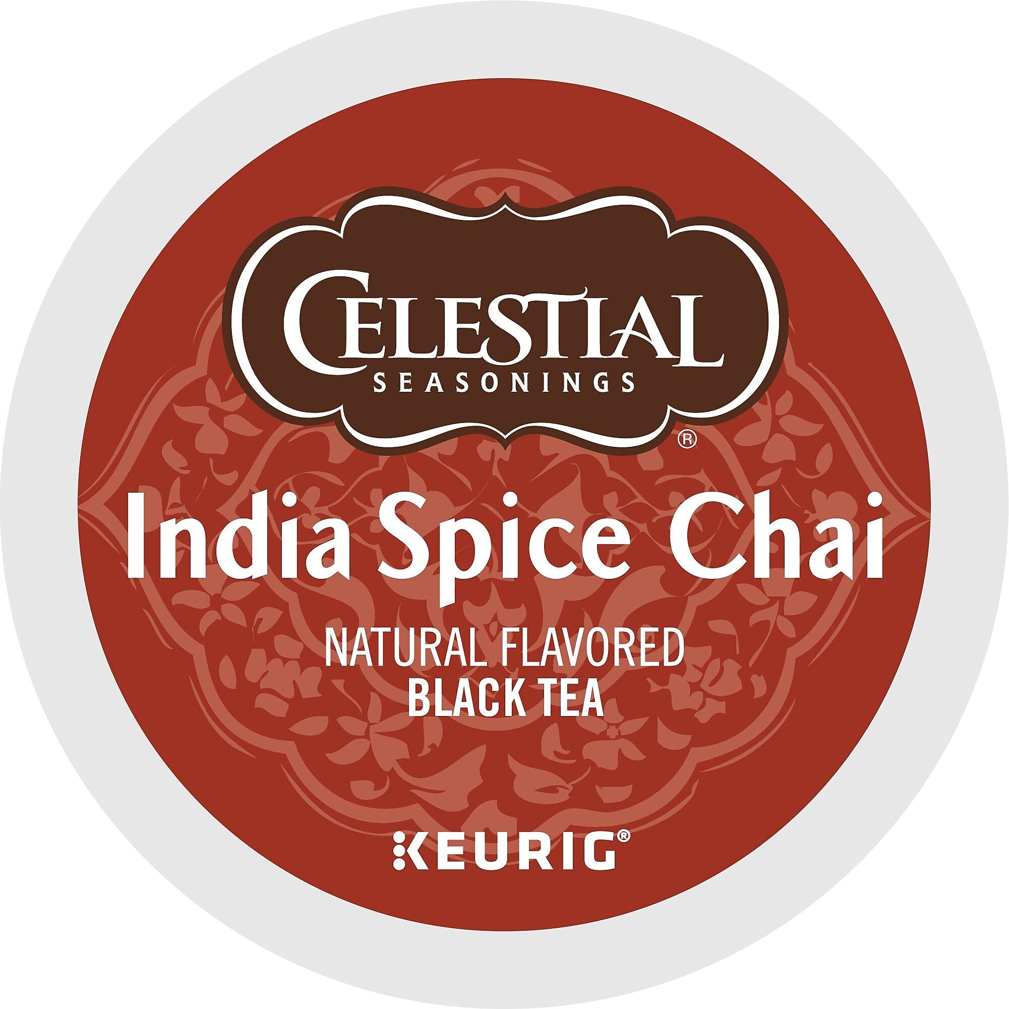 Celestial Seasonings India Spice Chai Tea, 0.13 oz. Keurig® K-Cup®p Pods, 24/Box (14738)