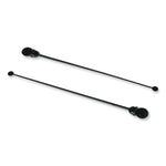 AmerCareRoyal Beverage Plugs, Black, 200/Box, 10 Boxes/Carton