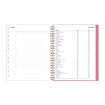2026 Blue Sky Fly By 8.5" x 11"  Weekly & Monthly Planner, Plastic Cover, Multicolored (140195-26)