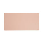 Smead Medium Vegan Leather Anti-Slip Desk Pad, 31.5" x 15.7", Light Pink (64834)