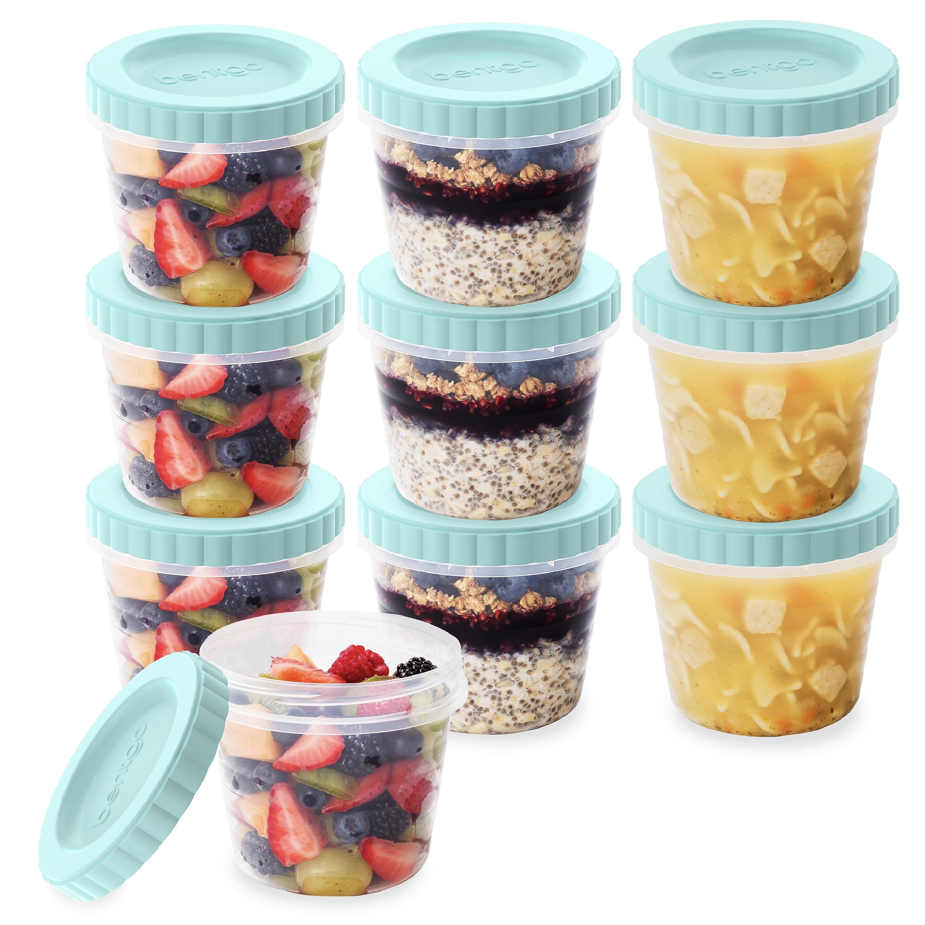 bentgo Prep Containers, 20/Set (BGPRCY16-SB)