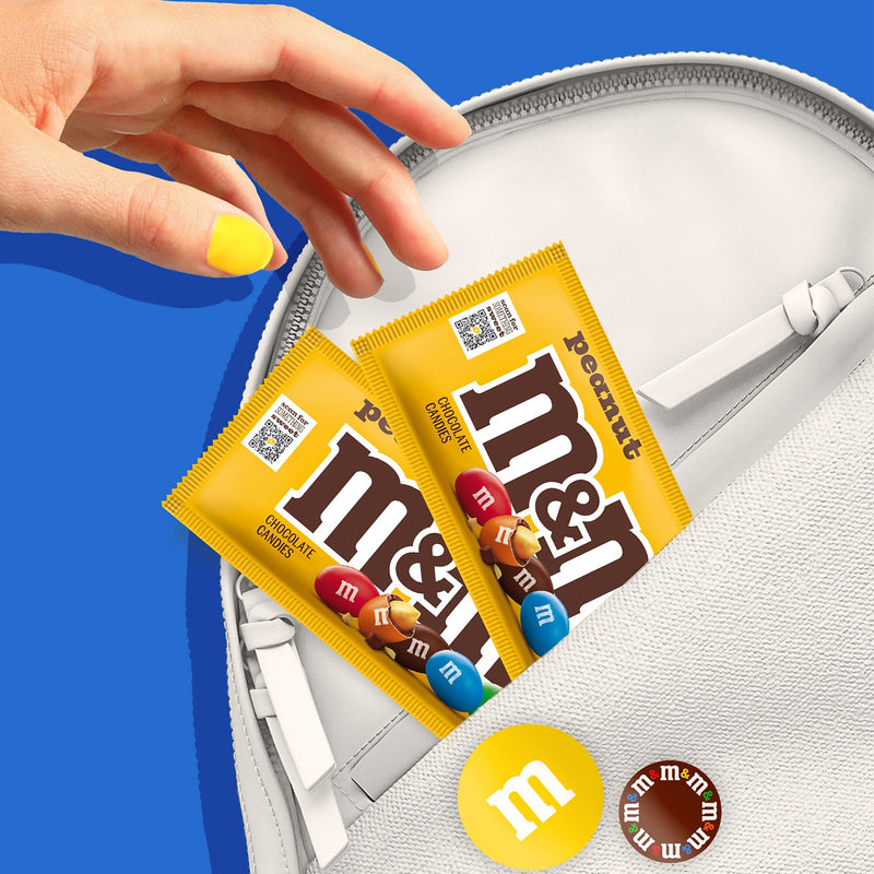 M&M's Peanut Milk Chocolate Pieces, 1.74 oz., 48/Box (MMM01232)