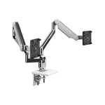 Humanscale Dual Monitor Arm, Polished Aluminum (X22DBW)