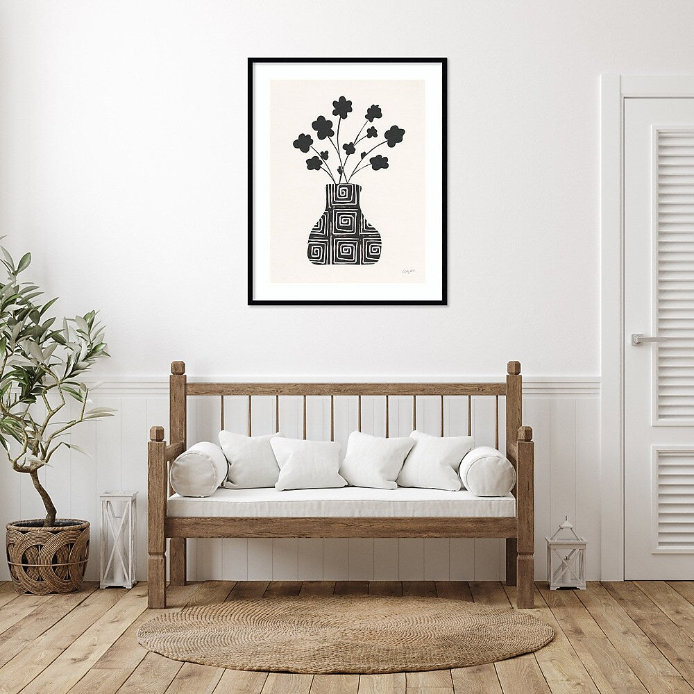 Amanti Art Shadow Vessel II by Courtney Prahl Wood Framed Wall Art Print, 33" x 41" (A42676882194)