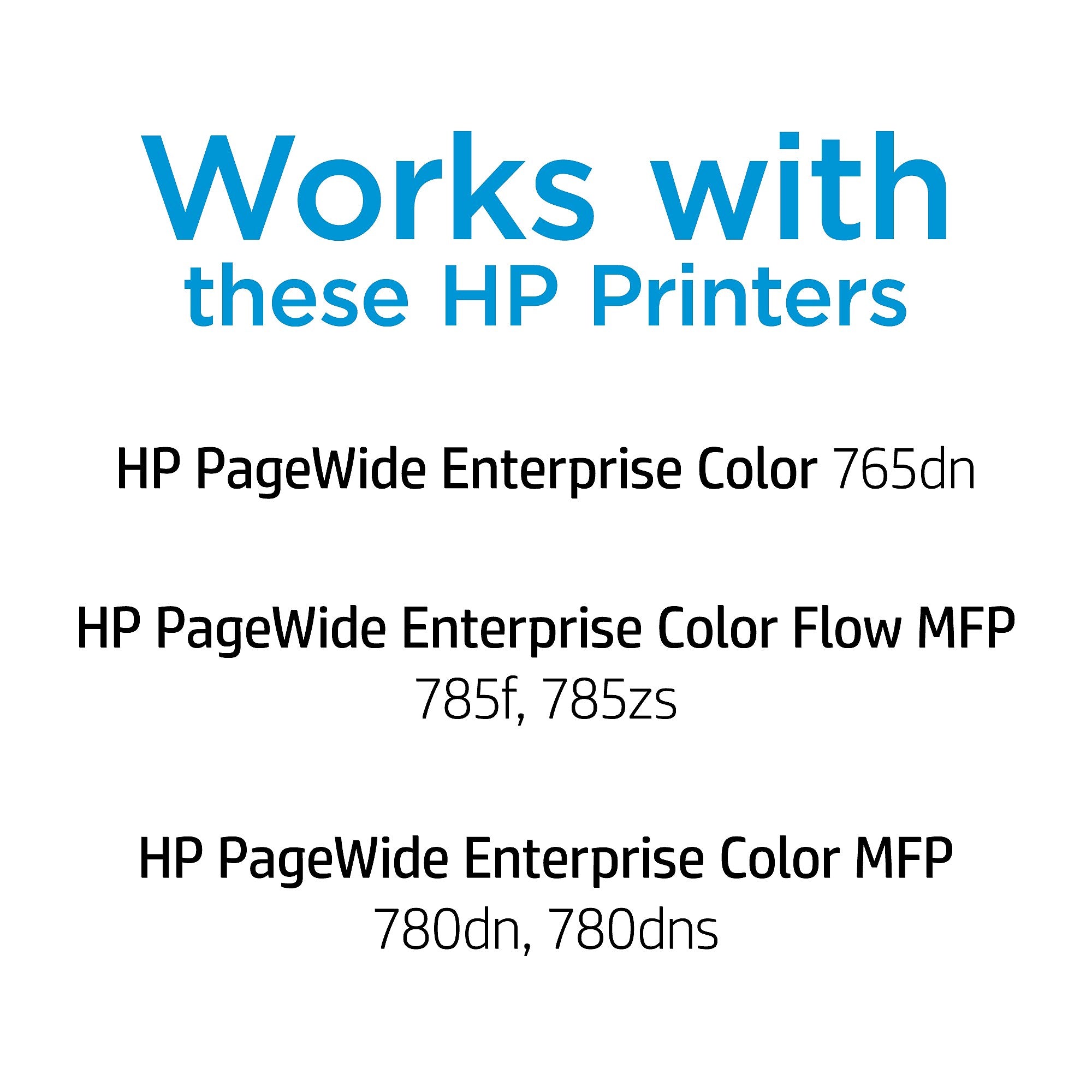 HP 982A Cyan Standard Yield Ink Cartridge, Prints Up to 8,000 Pages (T0B23A)