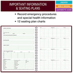ELAN Undated Record Book, 8.5" x 11", 50/Pack (R1035-CP)