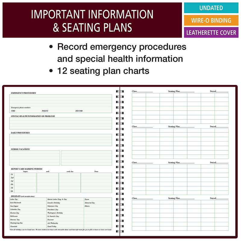 ELAN Undated Record Book, 8.5" x 11", 50/Pack (R1035-CP)