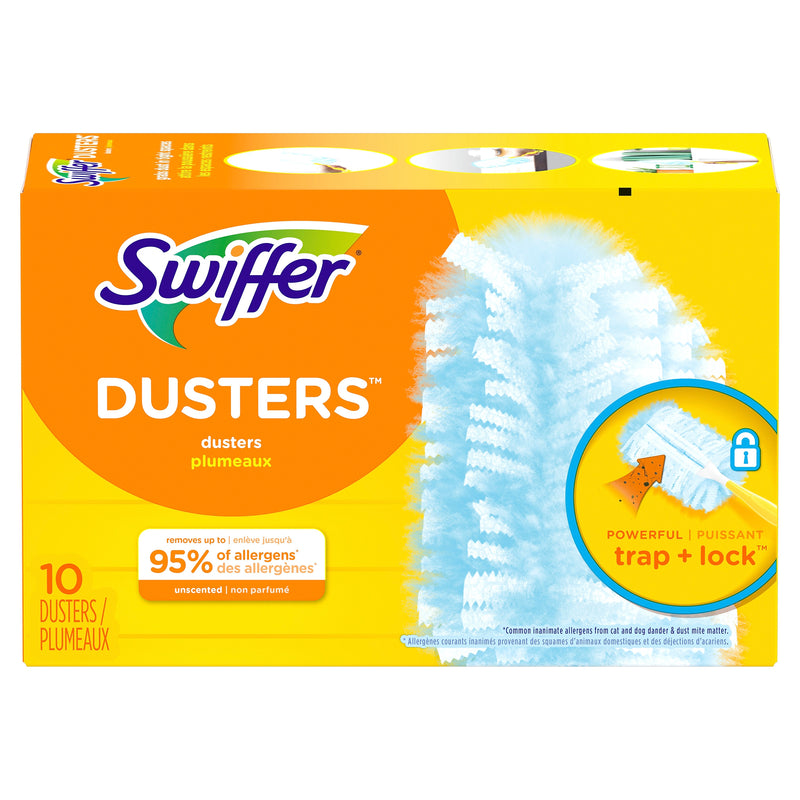 Swiffer Dusters Microfiber Duster Refills,  Blue, 10 Dusters/Pack (41767)