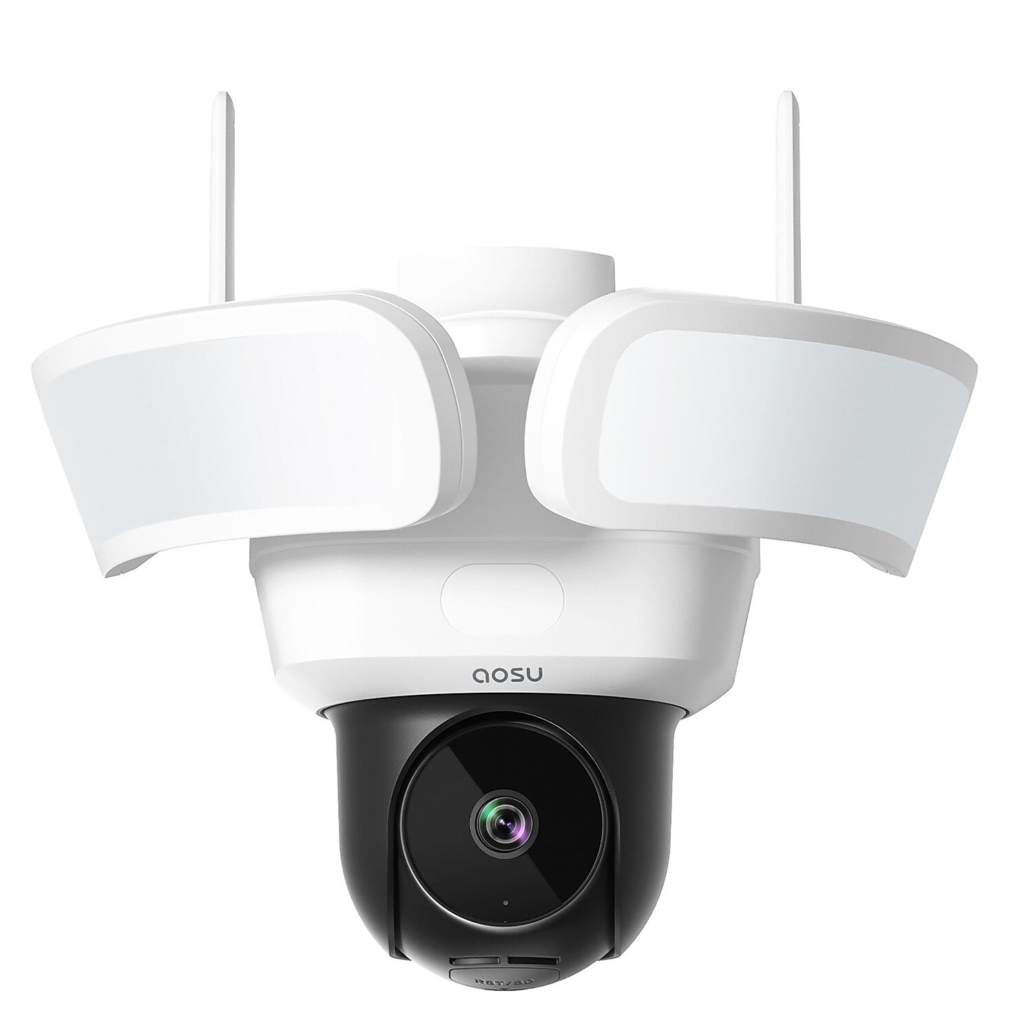 aosu Floodlight Cam Pro Outdoor Smart Security Camera, White (L5P2CA11)
