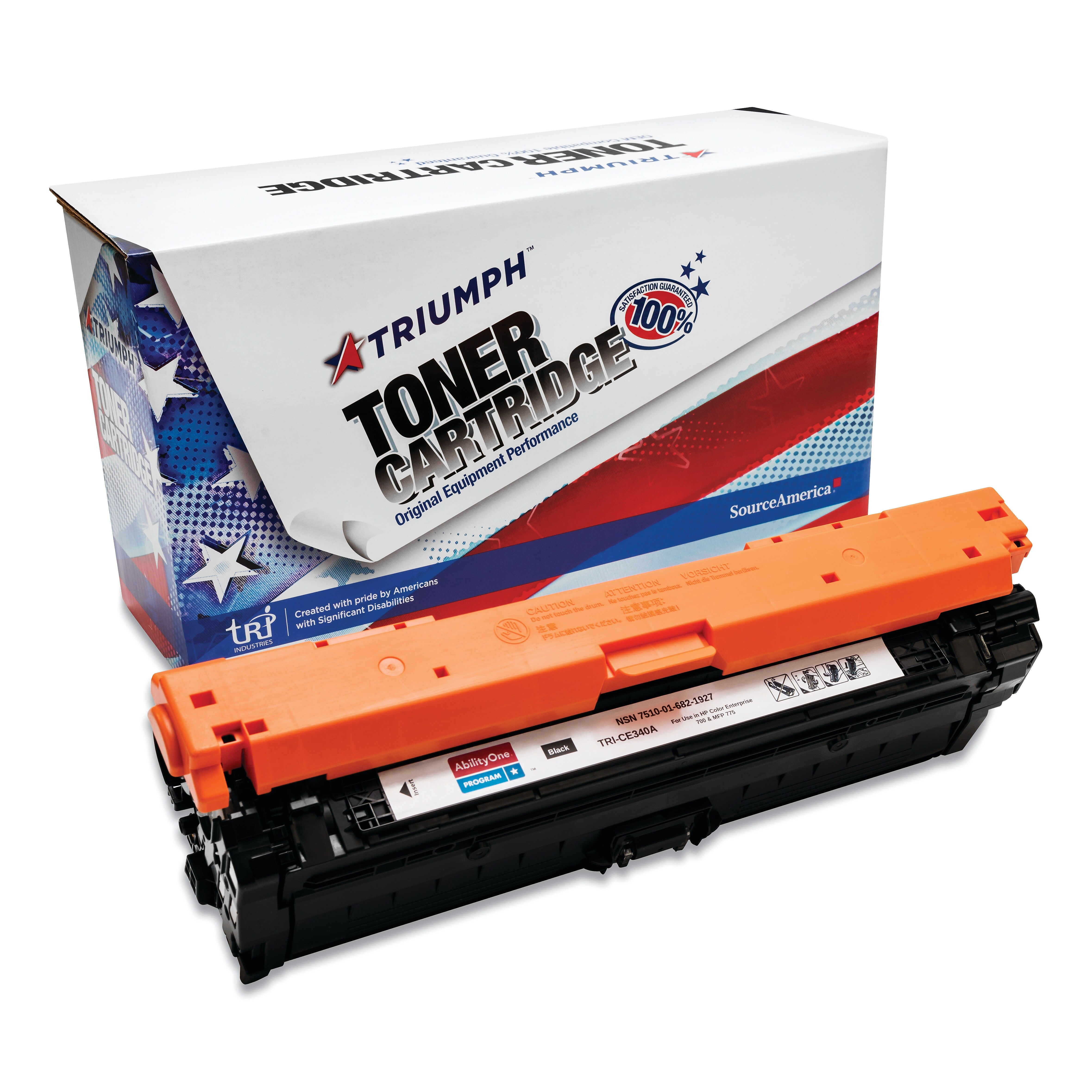 AbilityOne Toner, 651A, Black (7510016821927)