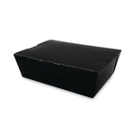 Southern Champion Tray ChampPak™ Black Paperboard Carry Out Box, 2 1/2" x 5 1/2" x 7 3/4", 200/Pack