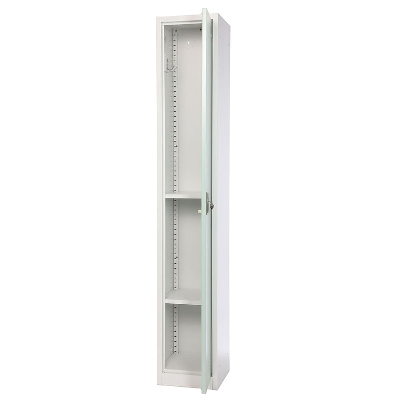 AdirOffice 72" Single Tier Misty Green Storage Locker (ADI629-201-MGRN)