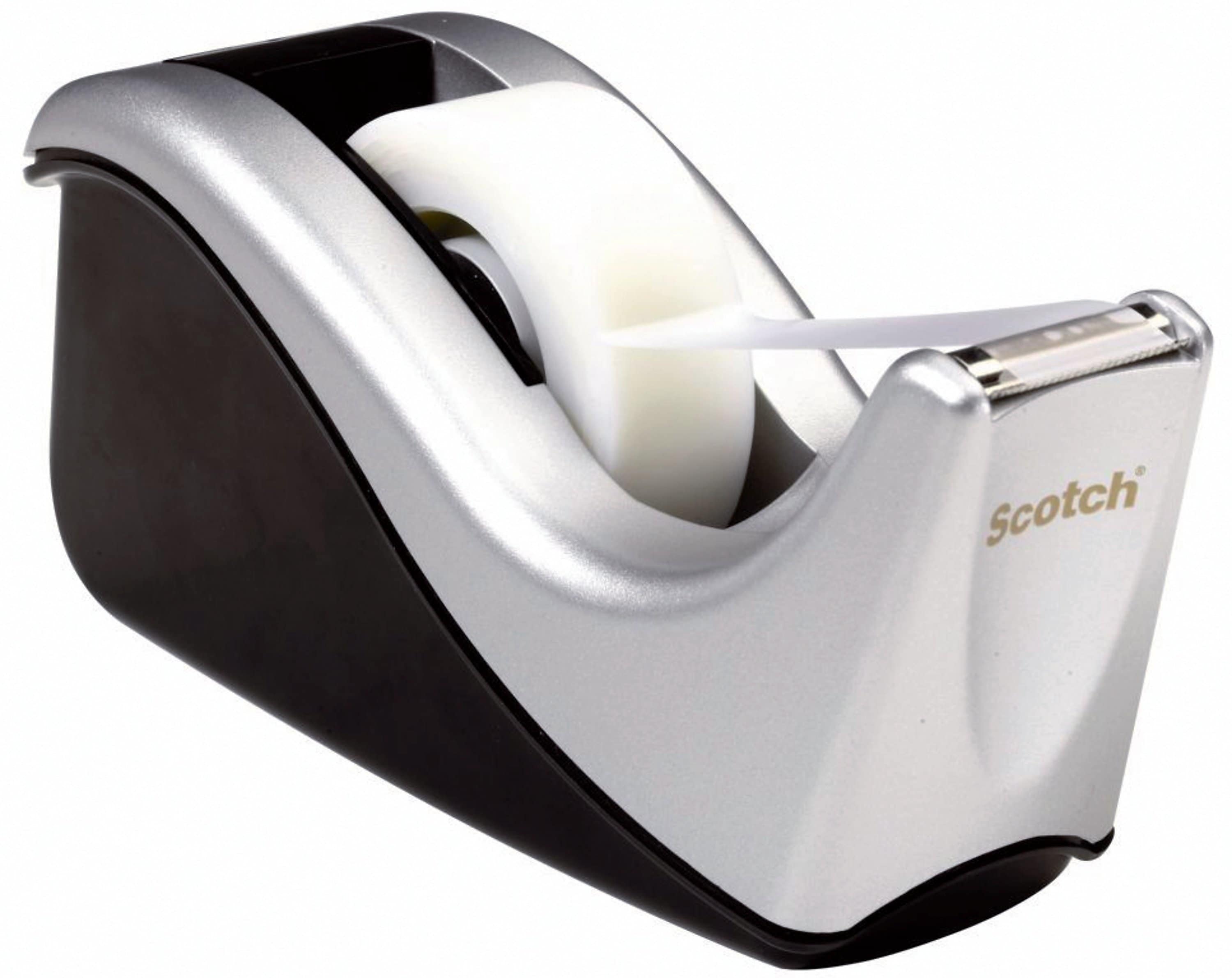 Scotch Desktop Dispenser, 3", 1" Core, Black (C60-ST)