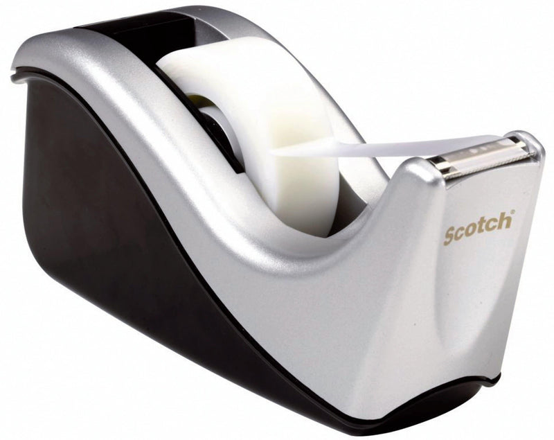 Scotch Desktop Dispenser, 3", 1" Core, Black (C60-ST)
