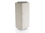 Azar 21" x 8" Pegboard 4-Sided Revolving Counter Display, White, Each (703385-WHT-4C24)