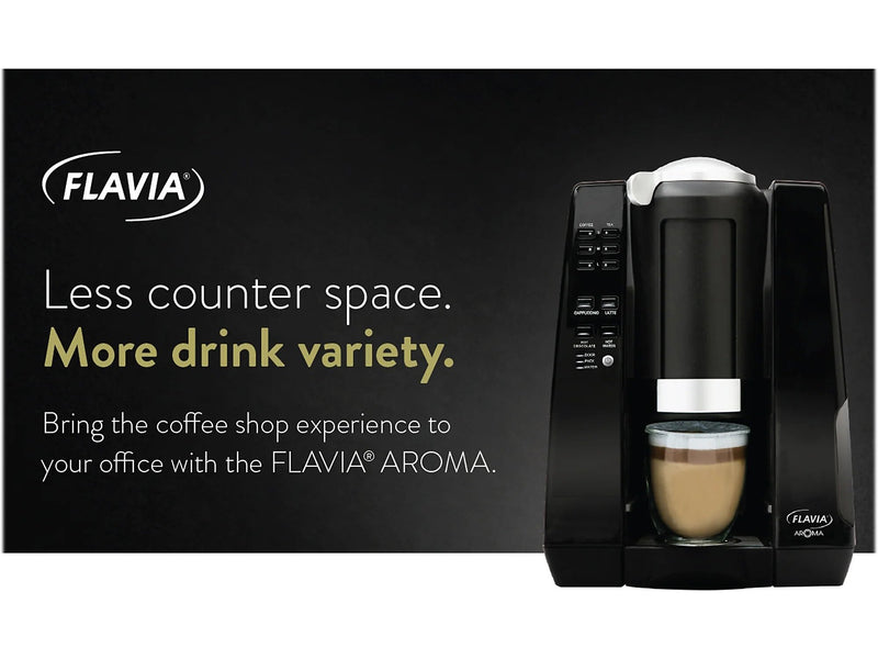 Flavia AROMA 10-Cup Commercial Automatic Coffee Maker, Black (18000564)