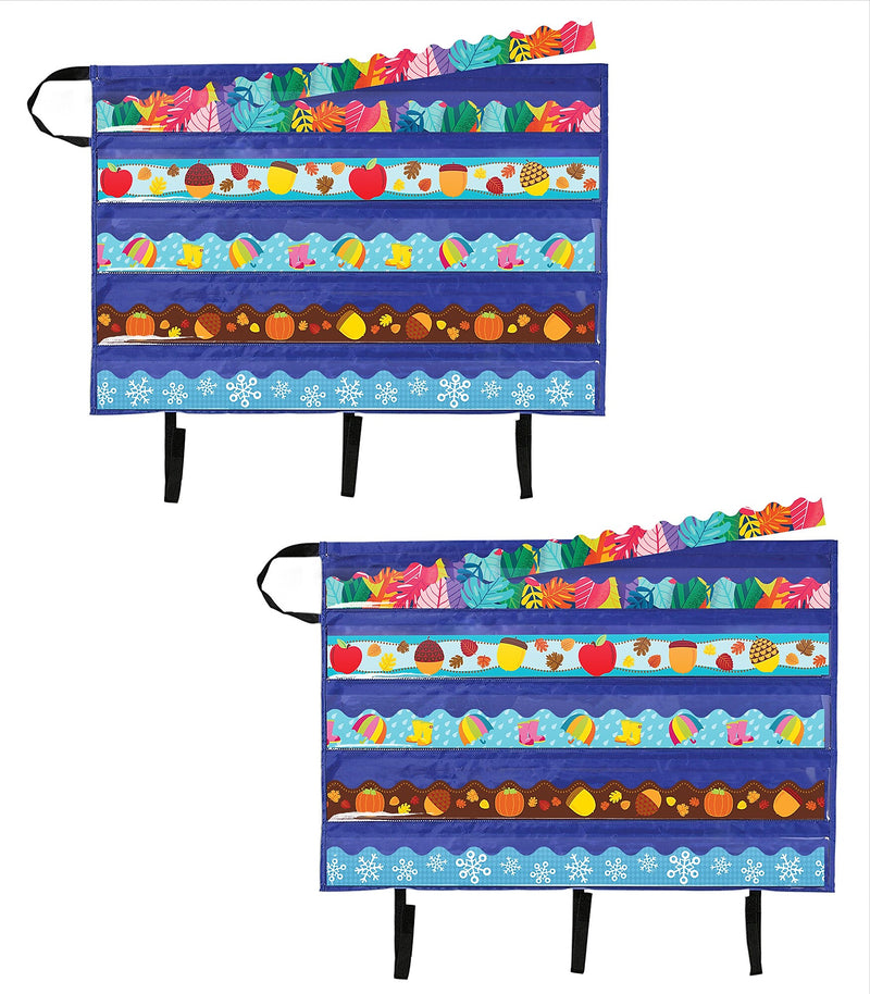 Carson-Dellosa Polyester Bags, 5.40" x 1.06", Blue, Each (145385)