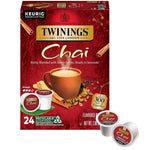 Twinings Chai Tea, Keurig® K-Cup® Pods, 24/Box (TNA09954)