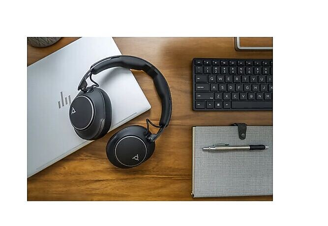 Poly Voyager Surround 80 UC Noise-Canceling Wireless Over-Ear Headset (8G7T9AA)