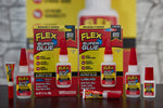 Flex Seal Liquid Super Glue, 0.2 oz., Clear, 2 Tubes/Pack, 8/Pack (SGLIQ2X3-CS)
