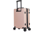 DUKAP Tour 20" Hardside Carry-On Suitcase, 4-Wheeled Spinner, TSA Checkpoint Friendly, Champagne (DKTOU00S-CHA)