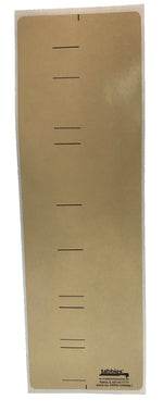 Tabbies Cov-R-Tabs Hanging File Folder Tabs, White, 50/Pack (55990)