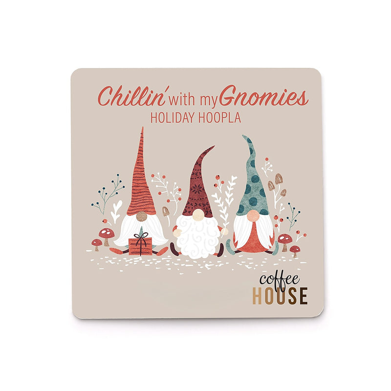 Full Color Chipboard Shape CoasterSquare, 12