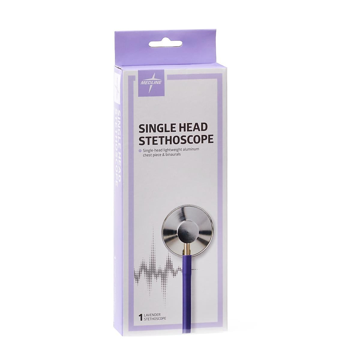 Medline Single Head Stethoscope, Lavender (MDS926105)