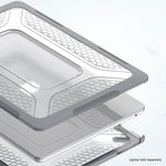 SaharaCase Raider Ultra-Duty Series 13.6" Laptop Case with Stand, Shock Absorbing, Storm Gray (LT00066)
