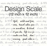 York Wallcoverings Dream Big Script Peel and Stick Wallpaper (RMK9005WP)