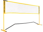 Champion Sports RHINO Port-A-Net System, Yellow/Black (PA10SET)