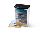 Staples Literature Box, 8.5" x 11", Clear Plastic (ST23491/23491)