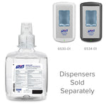 PURELL HEALTHY SOAP Foaming Hand Soap Refill for CS6 Dispenser, 1200 ml, 2/Carton (6582-02)