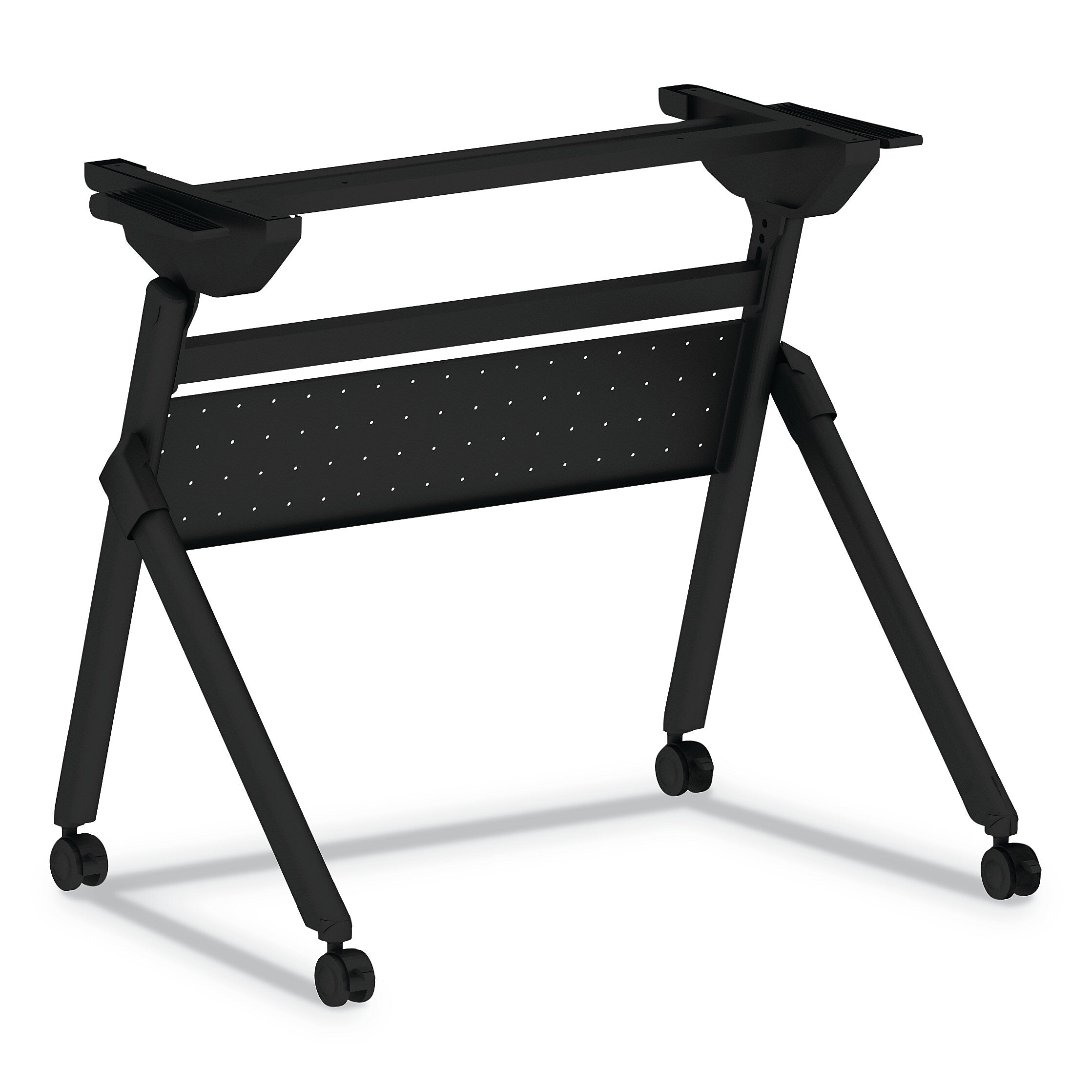 Alera Flip and Nest Table Base, Black (ALEVA7243BK)