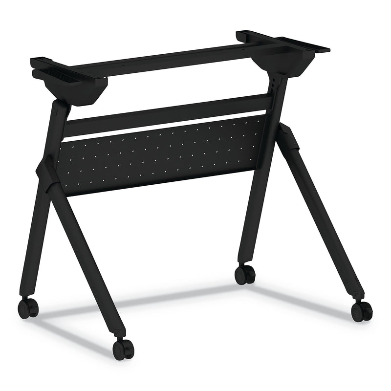 Alera Flip and Nest Table Base, Black (ALEVA7243BK)