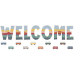 Teacher Created Resources Moving Mountains Road Trip Welcome Bulletin Board Set, 45/Set (TCR9220)