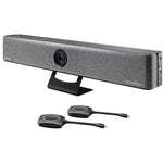 Barco ClickShare HD 4K All-in-One Video Bar Pro Conferencing Webcam, Black (R9861633USB2)