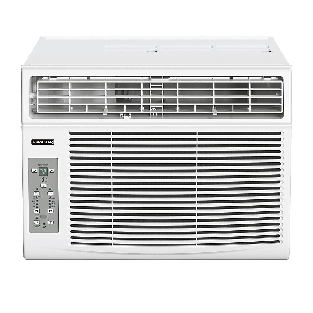 Durastar 115-Volt 8000 BTU 8000 (BTU DOE) Window Air Conditioner with Remote, White (DRWHC081XNA1)