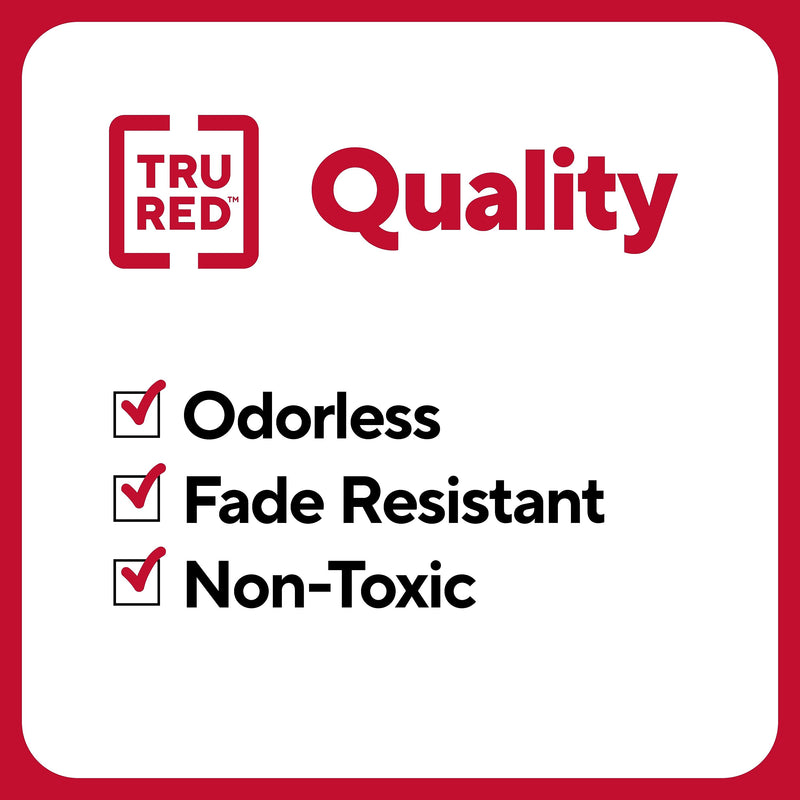 TRU RED™ Tank Highlighter with Grip, Chisel Tip, Yellow, 5/Pack (TR54577)