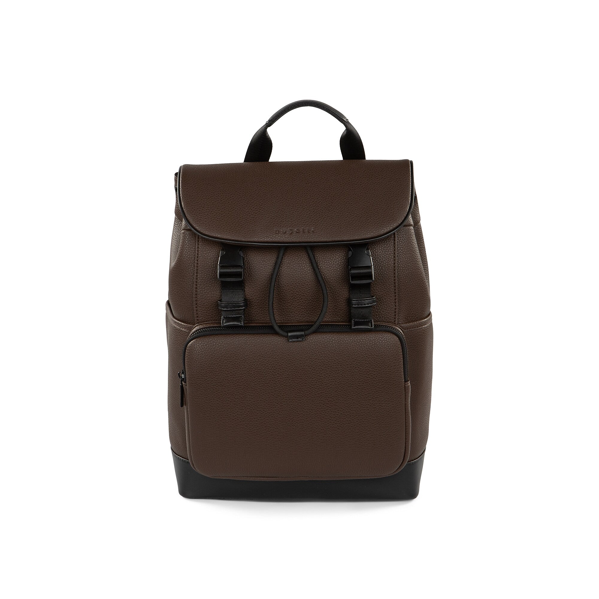 Bugatti Central Laptop Backpack, Medium, Brown (BKP2434BU-BROWN)