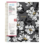 Planning Calendar BS Baccara Dark Poly CYO 8x10 RY26 Monthly Safety Wirebound -