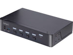 StarTech D86A2-4-PORT-8K-KVM USB DisplayPort 4-Port KVM Switch